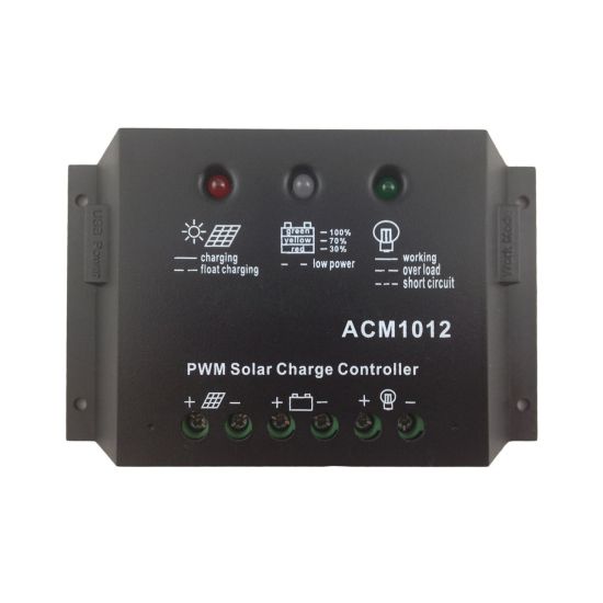 Контроллер заряда АКБ ALTEK АCM1012 - 10A, 12V/24V, USB