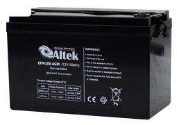 Аккумуляторная батарея ALTEK 6FM100GEL